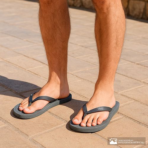 Sandalia de playa Everlast color gris para hombre