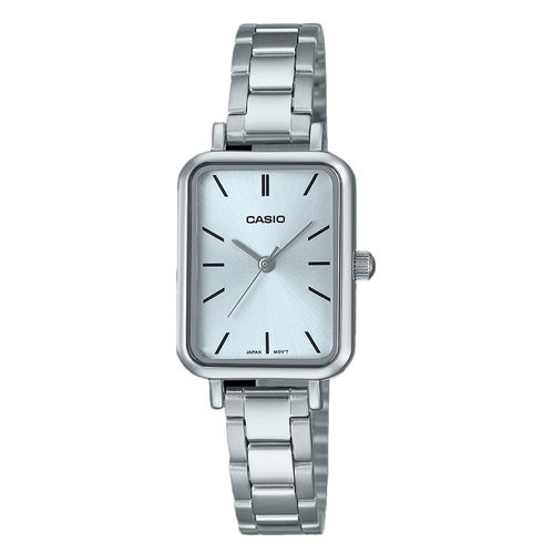 Reloj Casio análogo de acero inoxidable para mujer