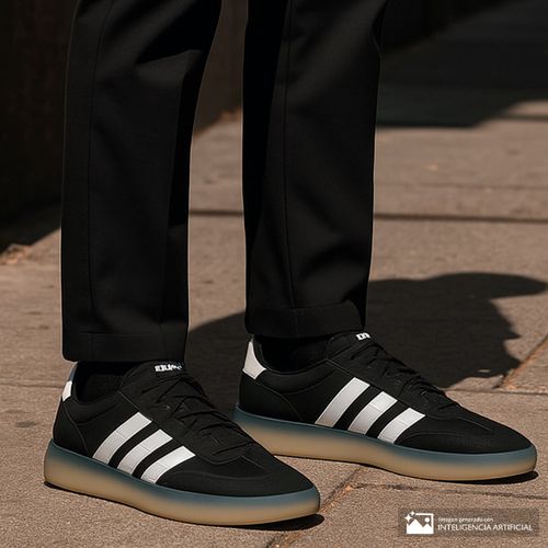 Zapato Adidas FTW Barreda deportivo casual negro para hombre