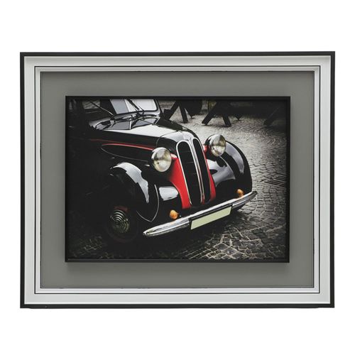 Cuadro decorativo carro antiguo 44x54 cm