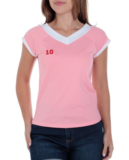 Camiseta Orange manga corta para mujer
