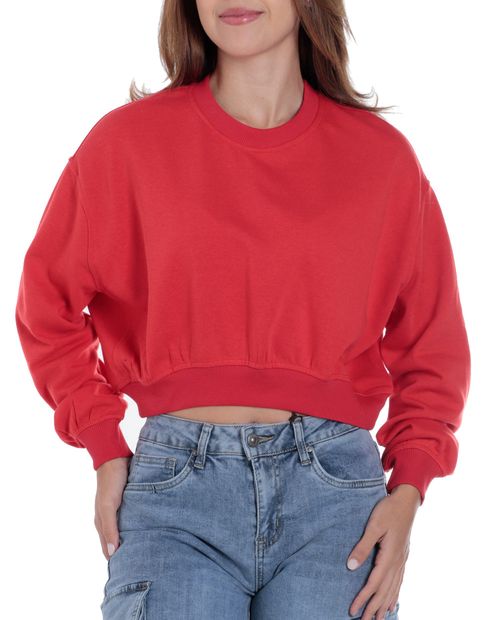Suéter Orange pull over rojo para mujer