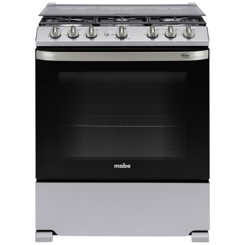 Cocina a gas 30" 6 quemadores Mabe EMH7612DTSS0