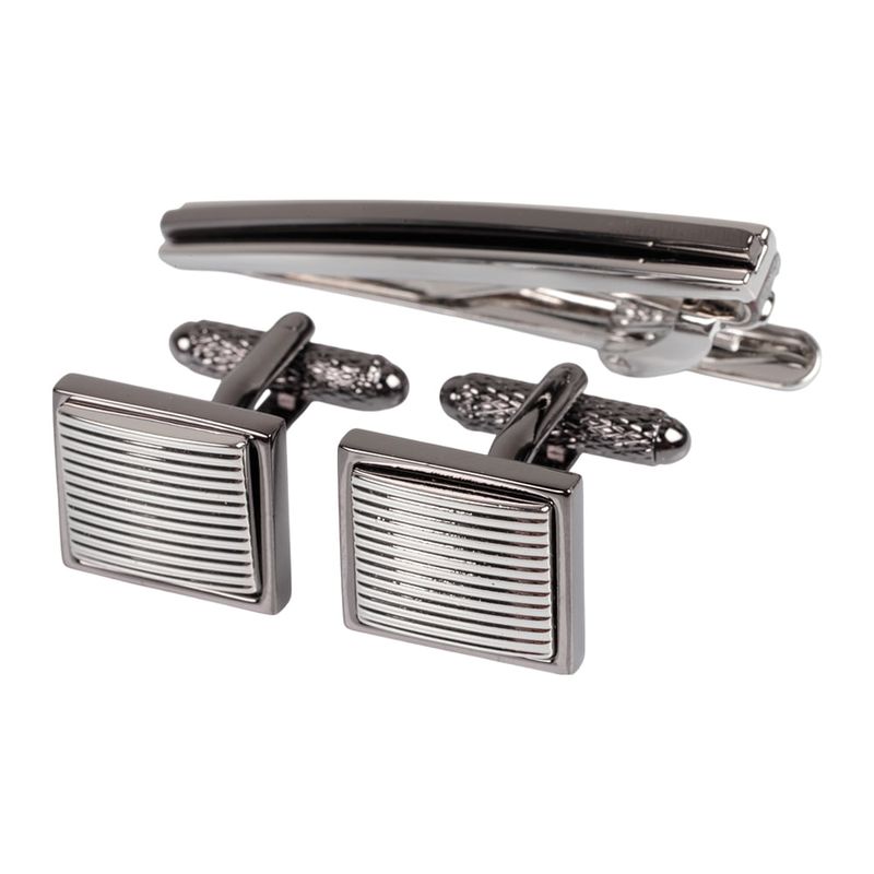 104814577-Set-de-mancuernillas-y-broche-Perry-Ellis-plateados-para-hombre