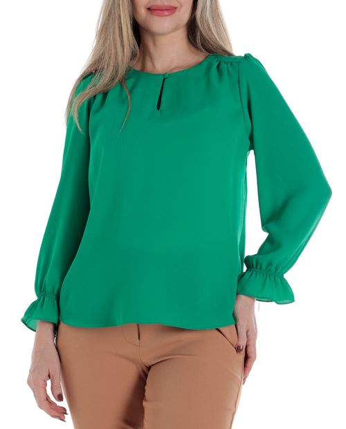 Blusa Marcella formal manga larga para mujer