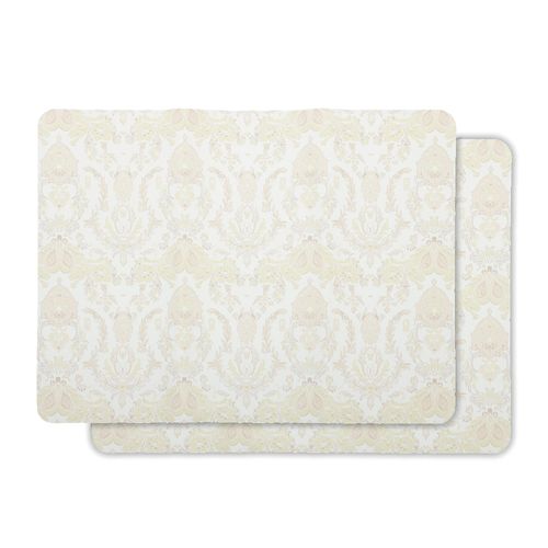 Set de dos tapetes antideslizantes de poliuretano para escurrir platos 30x51 cm
