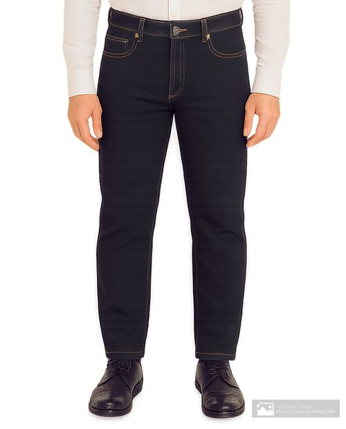 Jeans Oscar de la Renta classic fit azul oscuro denim para hombre