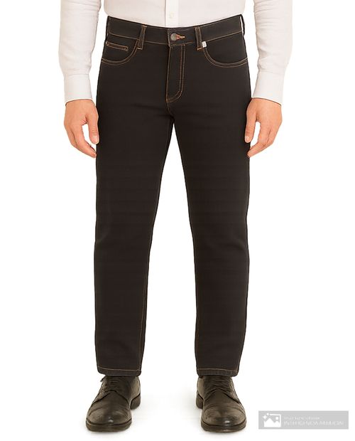 Jeans classic fit Oscar de la Renta azul oscuro denim para hombre