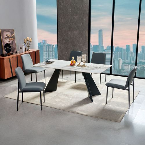 Comedor 6 personas rectangular Amore