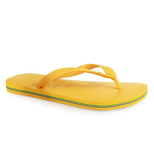 Sandalia de playa Havaianas color amarillo para mujer