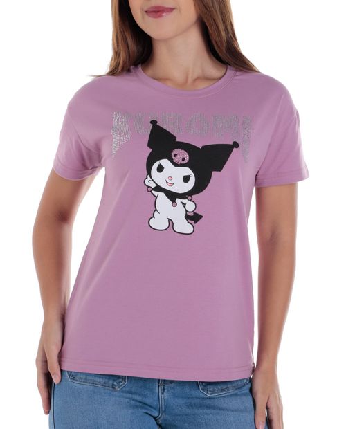 Camiseta St. Jacks estampada de Hello Kitty manga corta para mujer