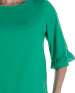 104970774-Blusa-Sabrina-formal-verde-manga-3-4-para-mujer