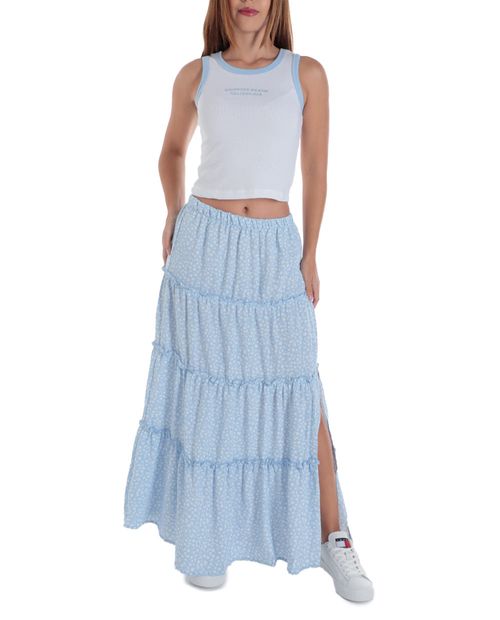 Falda No Comment maxi de cintura media para mujer