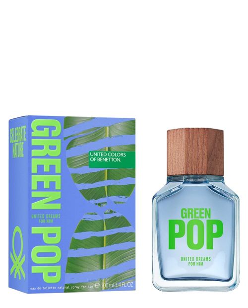 Benetton Green Pop Him Limited Edition 100ml
