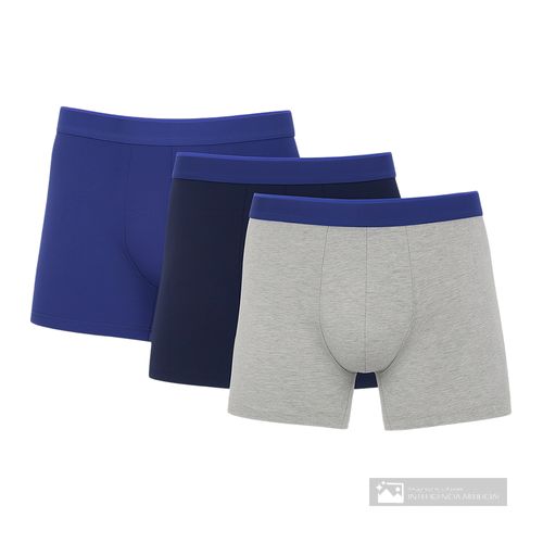 Pack de 3 boxers brief Jockey multicolor para hombre
