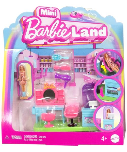 Barbieland set mini mundos figura y accesorios paquete individual