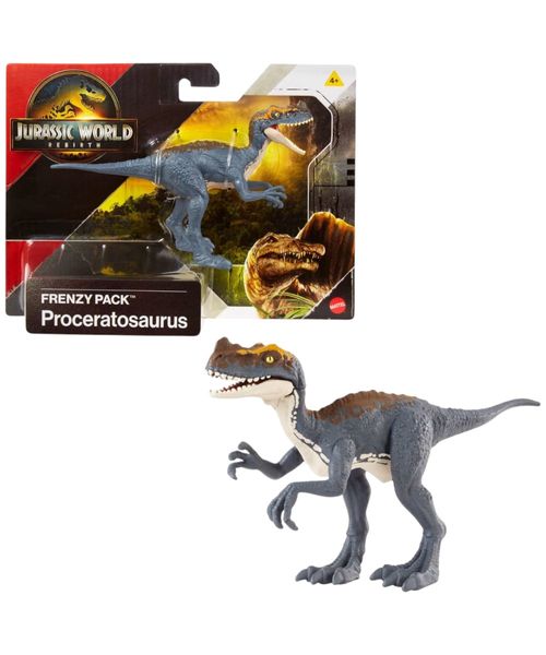 Jurassic world rebirth figura dinosaurio manada de peligro paquete individual