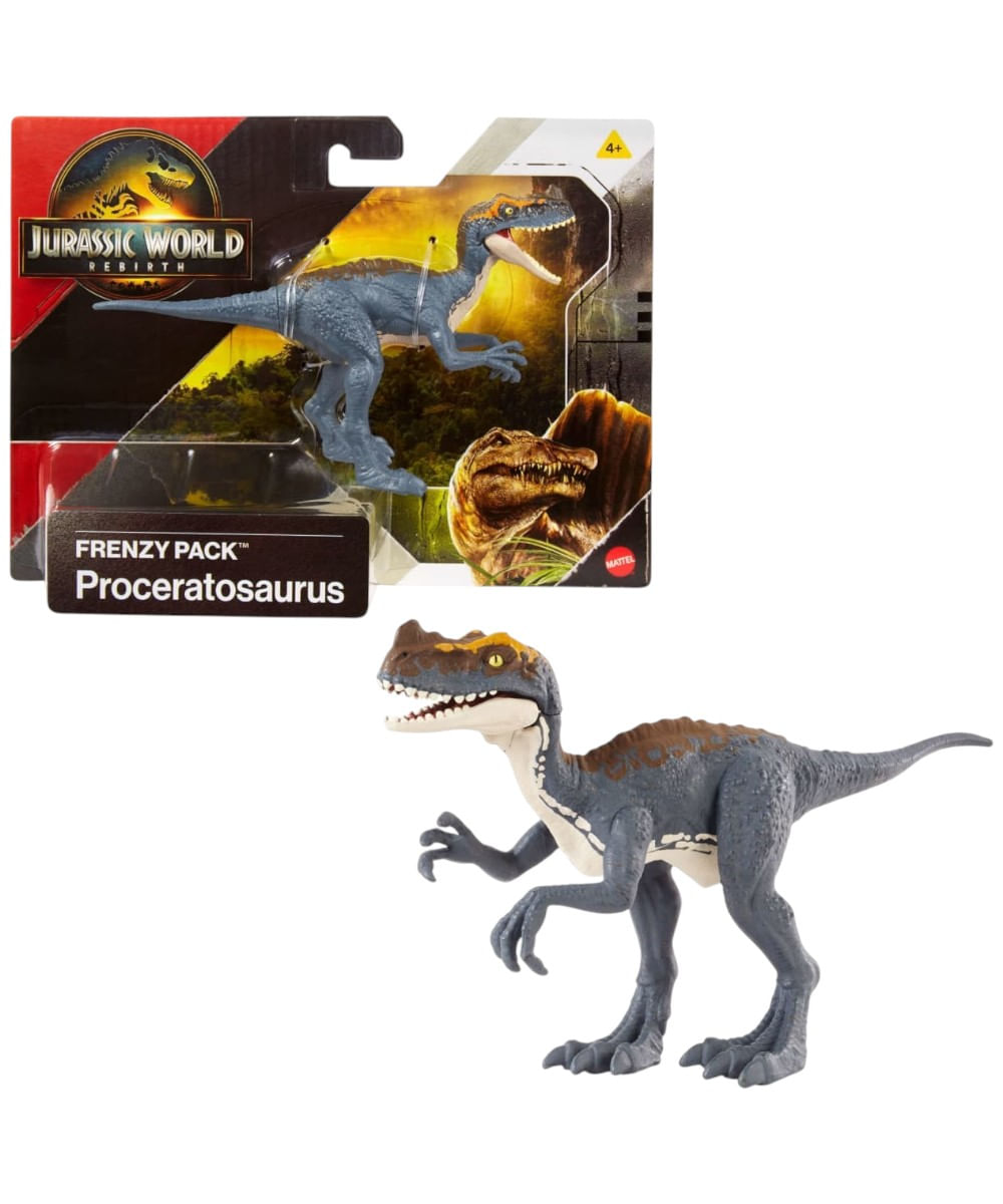 Jurassic world rebirth figura dinosaurio manada de peligro paquete
