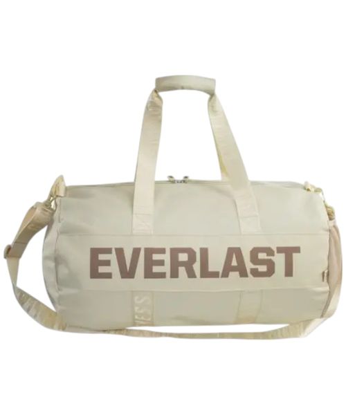 Maletín deportivo Varsity Everlast beige estampado