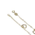 104962327-Pulsera-de-corazones-de-enchape-de-oro-1mm-7.5--para-mujer