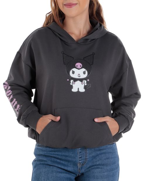 Suéter St. Jacks hooded estampado de Hello Kitty para mujer