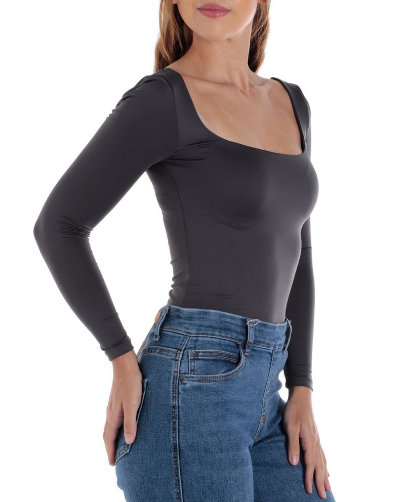 104888424-Blusa-Mine-bodysuit-gris-manga-larga-para-mujer