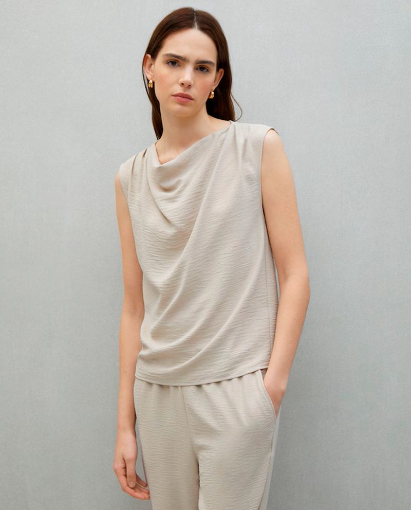 104946887-Blusa-Easy-Wear-casual-beige-sin-mangas-para-mujer