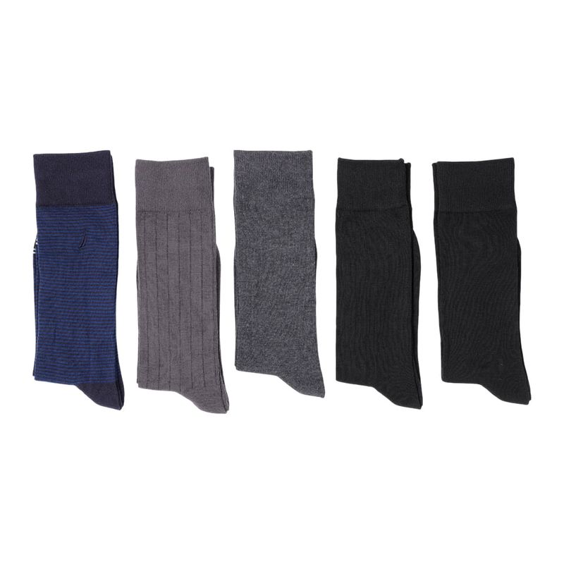 104897077-Pack-de-5-pares-de-calcetines-crew-Nautica-multicolor-para-hombre