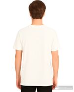 104910174-Camiseta-Denim---Flower-blanca-con-textura-para-hombre