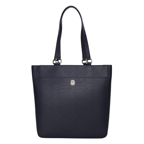 Cartera tote Tommy Hilfiger color azul para mujer
