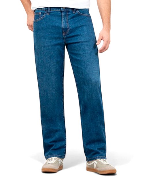 Jeans Pepe Revolution straight fit azul denim para hombre