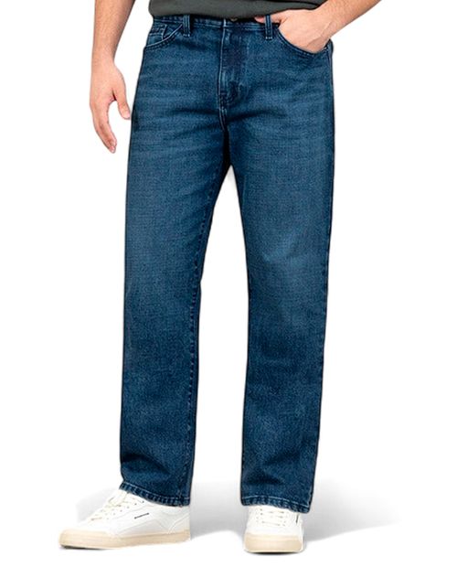 Jeans Pepe Revolution straight fit azul denim para hombre