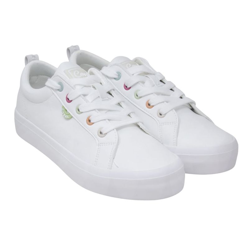 Zapato casual Coral color blanco para mujer Siman Guatemala
