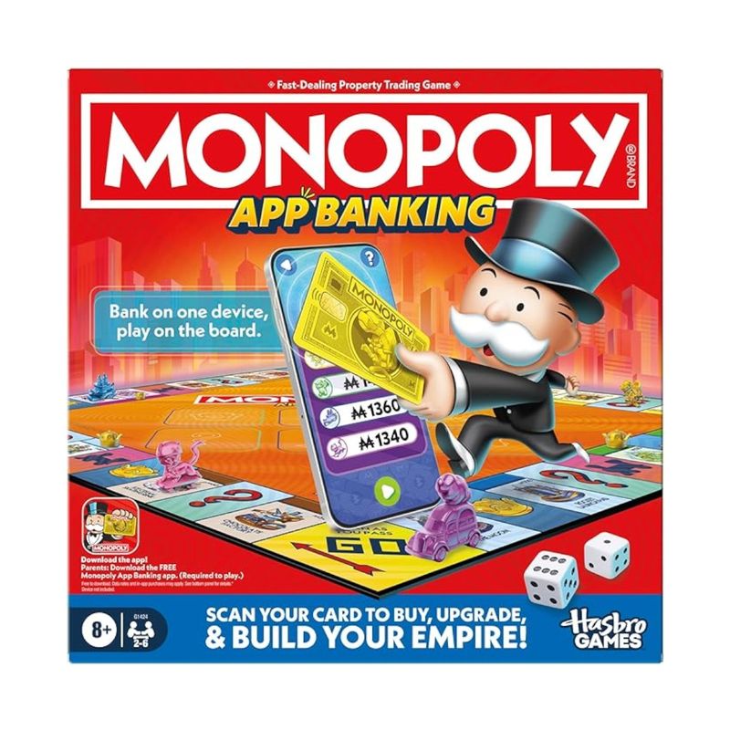 Hasbro gaming juego de mesa monopoly app banking Siman Costa Rica