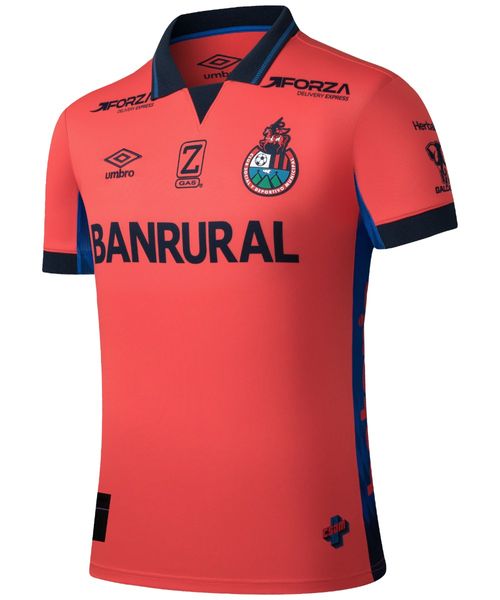 Camiseta Local Municipal roja estampada 2025-2026 para hombre