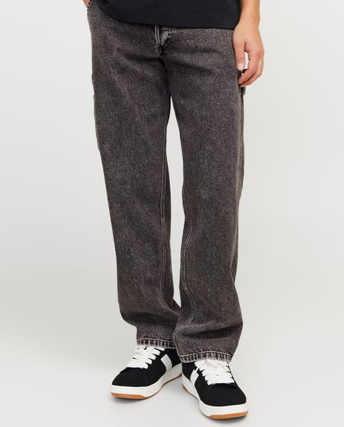Jeans carpenter Jack & Jones loose fit negro denim para hombre