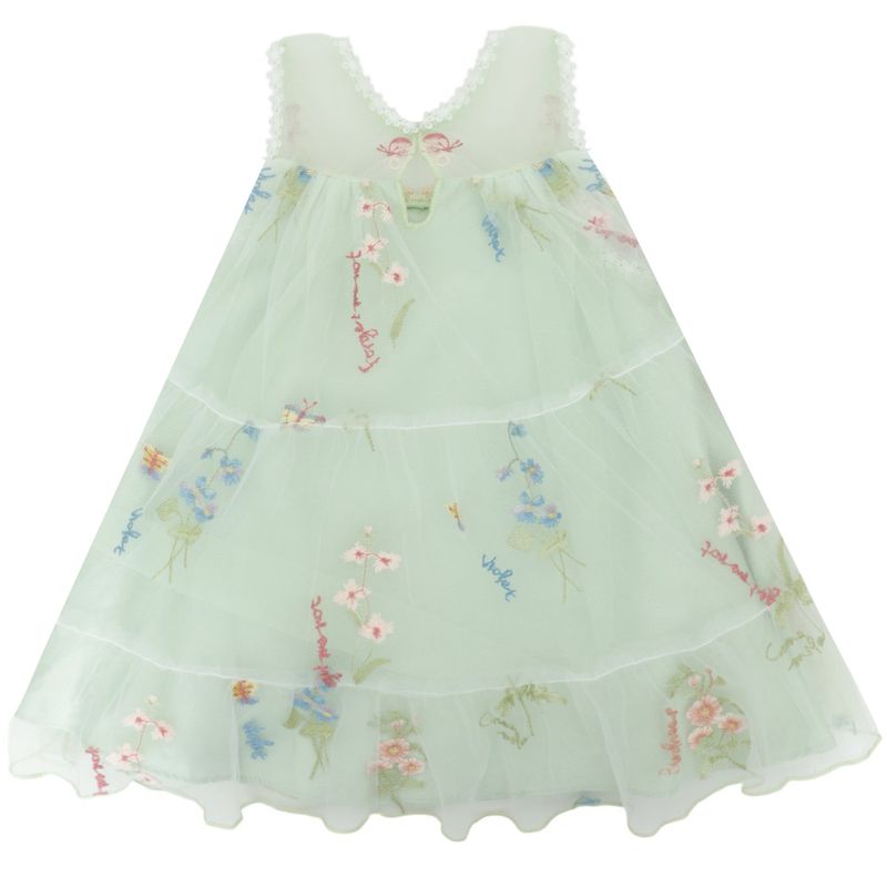 104835671-Vestido-verde-con-bordado-floral-para-niña