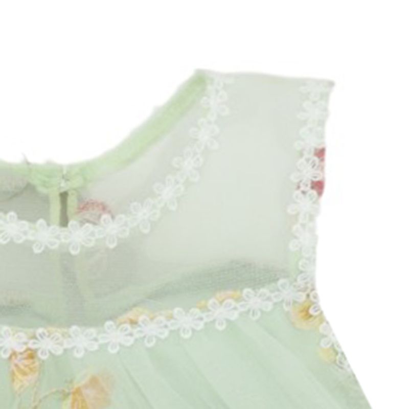 104835671-Vestido-verde-con-bordado-floral-para-niña