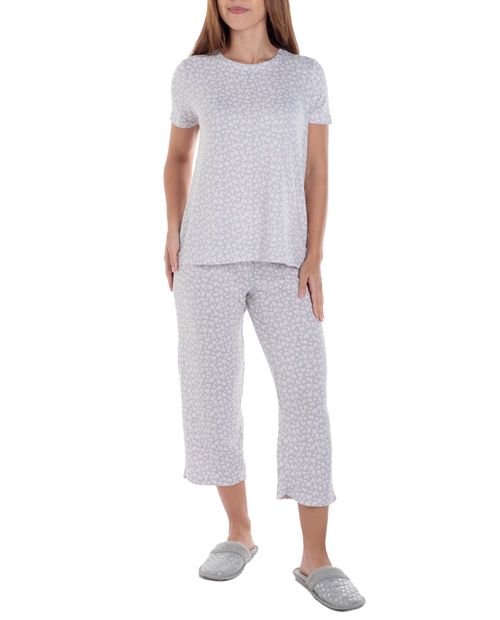 Pijama con pantalón Rene Rofe estampada para mujer