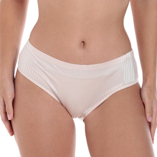 Panti Accente rayado de cintura media para mujer