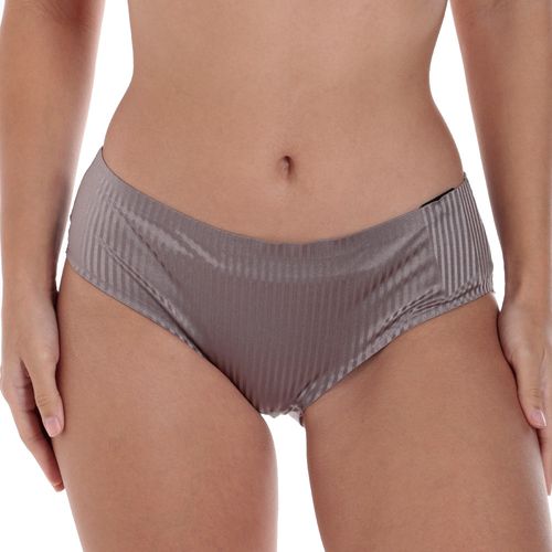 Panti Accente rayado de cintura media para mujer