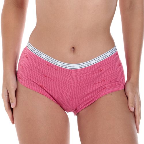 Boyshort Tommy Hilfiger estampado de cintura media para mujer