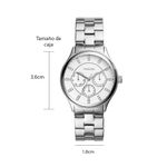 104985872-Reloj-Fossil-analogo-cronografo-de-acero-inoxidable-plateado-para-mujer