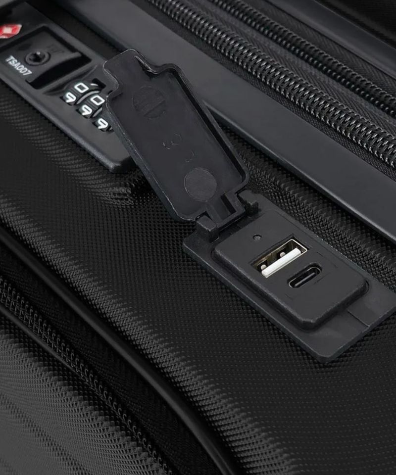 Maleta pequeña Swissbrand freya negra - Siman Costa Rica