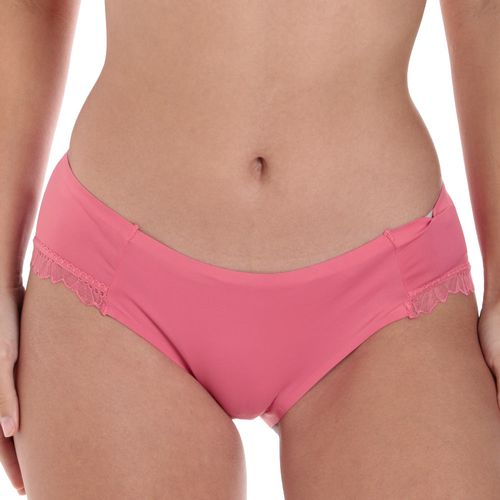 Panti Accente rosado de cintura media para mujer
