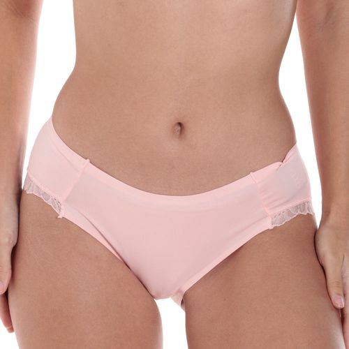 Panti Accente rosado de cintura media para mujer