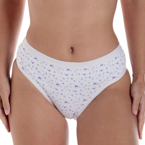 Panti Accente estampado de cintura media para mujer