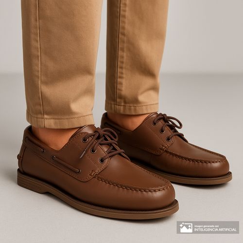 Zapato casual Dockers color café para hombre