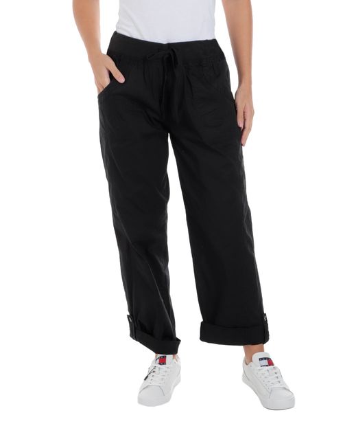 Pantalón Dash pull on de cintura alta para mujer