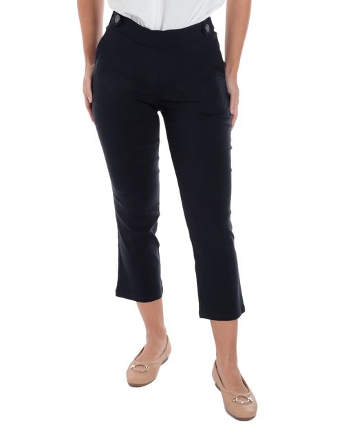 Pantalón Retrology capri de cintura alta para mujer